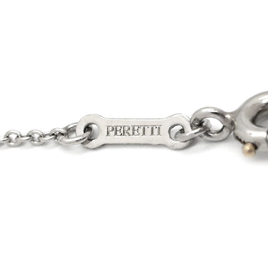 ティファニー Tiffany & Co ドッツクロス ダイヤ プラチナシルバー Pt950 ネックレス エルサ ペレッティ Pt950 プラチナ 十字架