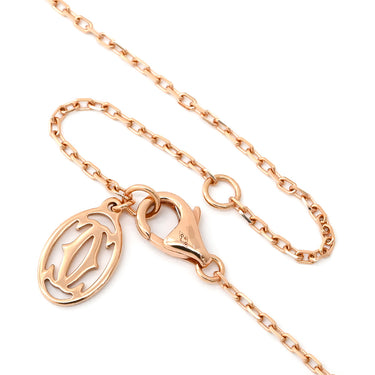 カルティエ Cartier ダムール SM　 B7215700 ピンクゴールド ダイヤモンド K18PG ネックレス 1P 一粒 750 PG