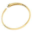 カルティエ Cartier パンテール ドゥ カルティエ イエローゴールド K18PG オニキス ツァボライト #20 ブレスレット バングル 18K 750YG オニキス ツァボライト