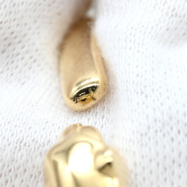 カルティエ Cartier パンテール ドゥ カルティエ イエローゴールド K18PG オニキス ツァボライト #20 ブレスレット バングル 18K 750YG オニキス ツァボライト