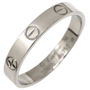 カルティエ Cartier LOVE ミニラブリング B4049656 ホワイトゴールド K18WG #56(JP16) リング 指輪 750 18K WG スモールモデル 15.5号