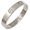 カルティエ Cartier LOVE ミニラブリング B4049656 ホワイトゴールド K18WG #56(JP16) リング 指輪 750 18K WG スモールモデル 15.5号