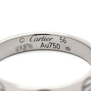 カルティエ Cartier LOVE ミニラブリング B4049656 ホワイトゴールド K18WG #56(JP16) リング 指輪 750 18K WG スモールモデル 15.5号