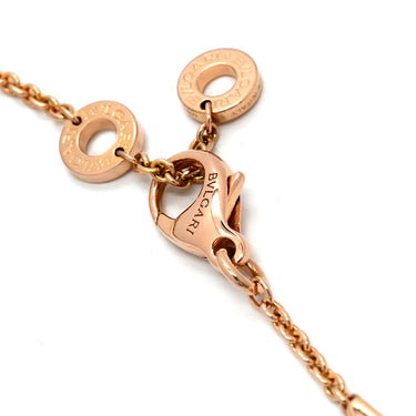 ブルガリ BVLGARI ディーヴァ ドリーム 350073 ピンクゴールド K18PG オニキス マザーオブパール SM ブレスレット Au750 K18RG