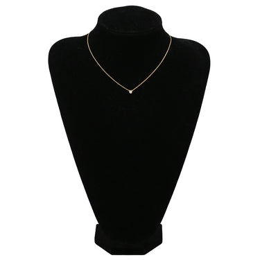 ティファニー Tiffany & Co バイザヤード シングルダイヤモンド ペンダント ローズゴールド K18PG ダイヤモンド ネックレス 18K AU750 PG 1P 1粒 エルサペレッティ