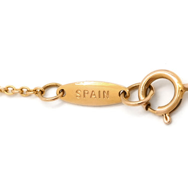 ティファニー Tiffany & Co バイザヤード シングルダイヤモンド ペンダント ローズゴールド K18PG ダイヤモンド ネックレス 18K AU750 PG 1P 1粒 エルサペレッティ