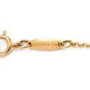ティファニー Tiffany & Co バイザヤード シングルダイヤモンド ペンダント ローズゴールド K18PG ダイヤモンド ネックレス 18K AU750 PG 1P 1粒 エルサペレッティ