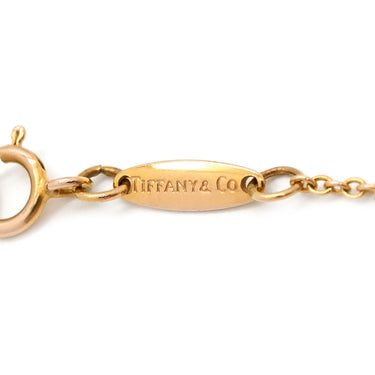 ティファニー Tiffany & Co バイザヤード シングルダイヤモンド ペンダント ローズゴールド K18PG ダイヤモンド ネックレス 18K AU750 PG 1P 1粒 エルサペレッティ
