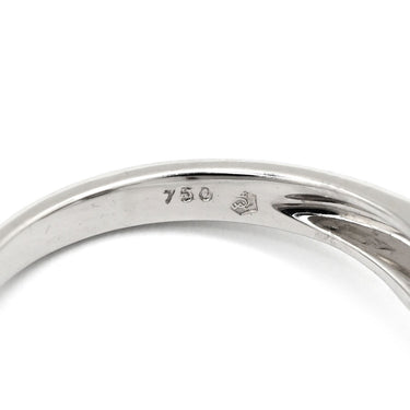 カレライカレラ Carrera y Carrera エンジェルモチーフ デザインリング ホワイトゴールド K18WG ダイヤモンド リング 指輪 天使 AU750 18K 18金 8.5号