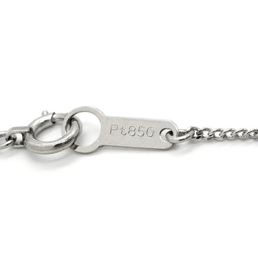 ノンブランド NON BRAND ダイヤモンド 0.25ct ペンダント プラチナシルバー Pt900 ダイヤモンド PT850(チェーン) ネックレス 1粒 1石 ラウンドブリリアントカット