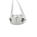 ノンブランド NON BRAND ダイヤモンド 0.25ct ペンダント プラチナシルバー Pt900 ダイヤモンド PT850(チェーン) ネックレス 1粒 1石 ラウンドブリリアントカット