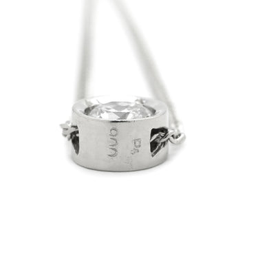 ノンブランド NON BRAND ダイヤモンド 0.25ct ペンダント プラチナシルバー Pt900 ダイヤモンド PT850(チェーン) ネックレス 1粒 1石 ラウンドブリリアントカット