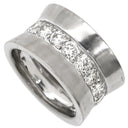 ノンブランド NON BRAND ダイヤ 0.50ct ホワイトゴールド K18WG ダイヤモンド ペンダントトップ 18K 750WG ネックレストップ リング型