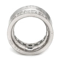 ノンブランド NON BRAND ダイヤ 0.50ct ホワイトゴールド K18WG ダイヤモンド ペンダントトップ 18K 750WG ネックレストップ リング型