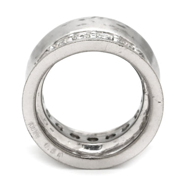 ノンブランド NON BRAND ダイヤ 0.50ct ホワイトゴールド K18WG ダイヤモンド ペンダントトップ 18K 750WG ネックレストップ リング型