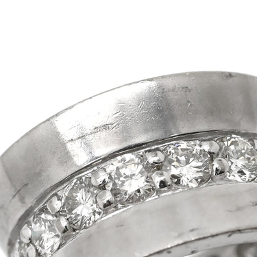 ノンブランド NON BRAND ダイヤ 0.50ct ホワイトゴールド K18WG ダイヤモンド ペンダントトップ 18K 750WG ネックレストップ リング型
