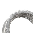 ノンブランド NON BRAND ダイヤ 0.50ct ホワイトゴールド K18WG ダイヤモンド ペンダントトップ 18K 750WG ネックレストップ リング型