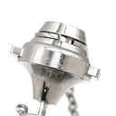 ノンブランド NON BRAND ダイヤモンド 0.37ct タイタック プラチナシルバー Pt900 ダイヤモンド タイピン タックピン ピンブローチ プラチナ フラワーモチーフ Pm900