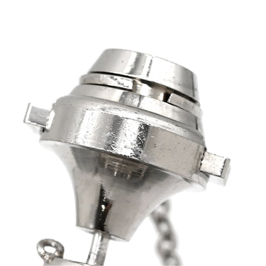 ノンブランド NON BRAND ダイヤモンド 0.37ct タイタック プラチナシルバー Pt900 ダイヤモンド タイピン タックピン ピンブローチ プラチナ フラワーモチーフ Pm900