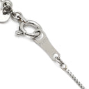 ノンブランド NON BRAND ダイヤモンド 0.186ct プラチナシルバー Pt900 ダイヤモンド Pt850(チェーン) ネックレス プラチナ Pt900 ラウンドブリリアントカット スウィング D/SI-2