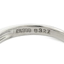 ノンブランド NON BRAND サファイア 3.27ct ダイヤモンド ライトブルー×プラチナシルバー Pt900 サファイア ダイヤモンド リング 指輪 青 プラチナ Pt900 オーバルカット 大粒 ヘイローデザイン 16号