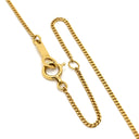 ノンブランド NON BRAND ダイヤモンド 0.306ct イエローゴールド K18YG ダイヤモンド ネックレス Au750 18K 18金 1P 1石 1粒