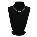 ノンブランド NON BRAND ダイヤモンド 1.00ct デザイン プラチナシルバー Pt900 ダイヤモンド Pt850(チェーン) ネックレス プラチナ Pt900 バゲットカット