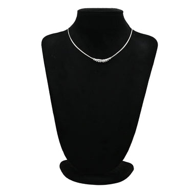 ノンブランド NON BRAND ダイヤモンド 1.00ct デザイン プラチナシルバー Pt900 ダイヤモンド Pt850(チェーン) ネックレス プラチナ Pt900 バゲットカット
