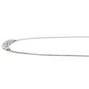 ノンブランド NON BRAND ダイヤモンド 1.00ct デザイン プラチナシルバー Pt900 ダイヤモンド Pt850(チェーン) ネックレス プラチナ Pt900 バゲットカット