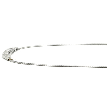 ノンブランド NON BRAND ダイヤモンド 1.00ct デザイン プラチナシルバー Pt900 ダイヤモンド Pt850(チェーン) ネックレス プラチナ Pt900 バゲットカット
