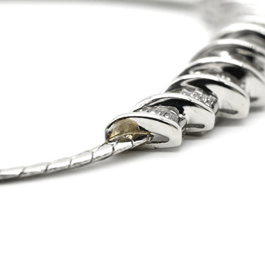 ノンブランド NON BRAND ダイヤモンド 1.00ct デザイン プラチナシルバー Pt900 ダイヤモンド Pt850(チェーン) ネックレス プラチナ Pt900 バゲットカット