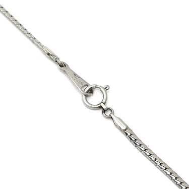 ノンブランド NON BRAND ダイヤモンド 1.00ct デザイン プラチナシルバー Pt900 ダイヤモンド Pt850(チェーン) ネックレス プラチナ Pt900 バゲットカット
