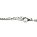 ノンブランド NON BRAND ダイヤモンド 1.00ct デザイン プラチナシルバー Pt900 ダイヤモンド Pt850(チェーン) ネックレス プラチナ Pt900 バゲットカット