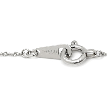 ノンブランド NON BRAND ダイヤモンド 1.00ct ペンダント プラチナシルバー Pt900 ダイヤモンド PT850(チェーン) ネックレス 1石 1粒 ラウンドブリリアントカット プラチナ