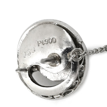 ノンブランド NON BRAND ダイヤ0.53ct タイタック プラチナシルバー Pt900 ダイヤモンド タイピン タックピン ピンブローチ ブラウンダイヤ プラチナ