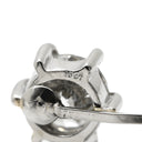 ノンブランド NON BRAND トータル3.0ct ダイヤモンド プラチナシルバー Pt900 ダイヤモンド イヤリング Pt900 プラチナ 6本爪 1P 1石 1粒 大粒 両耳用 ネジバネ式