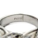 ノンブランド NON BRAND ダイヤモンド 1.06ct デザインリング プラチナシルバー Pt900 ダイヤモンド リング 指輪 プラチナ900 トルサード ツイスト 5石 5P ラウンドブリリアント 16号