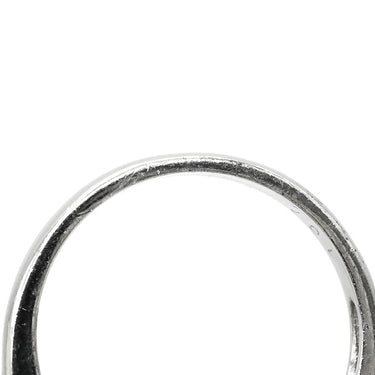 ノンブランド NON BRAND ダイヤモンド 1.07ct フラワーモチーフ プラチナシルバー Pt900 ダイヤモンド リング 指輪 プラチナ900 花 ラウンドブリリアント 10号
