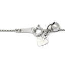 ノンブランド NON BRAND ダイヤ 0.90ct デザインペンダント ブラック×ホワイトゴールド K18WG ダイヤモンド ネックレス 18K 18金 750 WG ブラックダイヤ バー