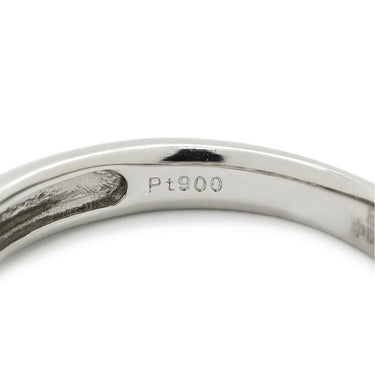 ノンブランド NON BRAND ダイヤモンド 0.311ct デザインリング プラチナシルバー Pt900 ダイヤモンド リング 指輪 プラチナ900 1粒 スクエア VS2 8号