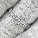 ノンブランド NON BRAND ダイヤモンド 0.311ct デザインリング プラチナシルバー Pt900 ダイヤモンド リング 指輪 プラチナ900 1粒 スクエア VS2 8号