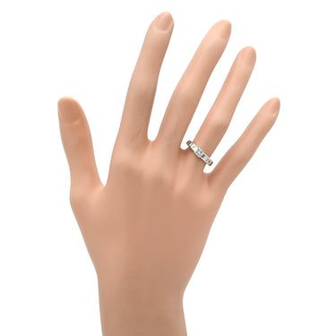 ノンブランド NON BRAND ダイヤモンド 0.311ct デザインリング プラチナシルバー Pt900 ダイヤモンド リング 指輪 プラチナ900 1粒 スクエア VS2 8号