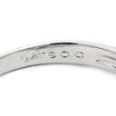 ノンブランド NON BRAND ダイヤモンド 1.02ct フラワーモチーフ プラチナシルバー Pt900 ダイヤモンド リング 指輪 プラチナ900 花 デザインリング 12号