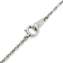 ノンブランド NON BRAND ダイヤモンド 0.57ct ペンダント プラチナシルバー Pt ダイヤモンド PT850(チェーン) ネックレス 1石 1粒 ラウンドブリリアントカット プラチナ