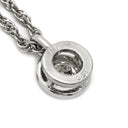 ノンブランド NON BRAND ダイヤモンド 0.57ct ペンダント プラチナシルバー Pt ダイヤモンド PT850(チェーン) ネックレス 1石 1粒 ラウンドブリリアントカット プラチナ