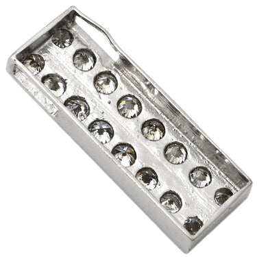 ノンブランド NON BRAND ダイヤ 1.00ct プラチナシルバー Pt900 ダイヤモンド ペンダントトップ プラチナ900 スクエア ネックレストップ 16石