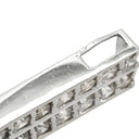 ノンブランド NON BRAND ダイヤ 1.00ct プラチナシルバー Pt900 ダイヤモンド ペンダントトップ プラチナ900 スクエア ネックレストップ 16石