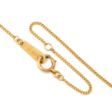 ジュエリーマキ JEWELRY MAKI エメラルド ダイヤ デザインペンダント グリーン×イエローゴールド K18YG エメラルド ダイヤモンド ネックレス 750 18K YG ツイスト