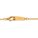ジュエリーマキ JEWELRY MAKI エメラルド ダイヤ デザインペンダント グリーン×イエローゴールド K18YG エメラルド ダイヤモンド ネックレス 750 18K YG ツイスト