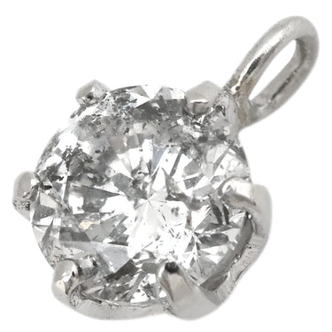 ノンブランド NON BRAND ダイヤモンド 0.35ct プラチナシルバー Pt1000 ダイヤモンド ペンダントトップ 1P 1粒 1石 ネックレストップ プラチナ1000